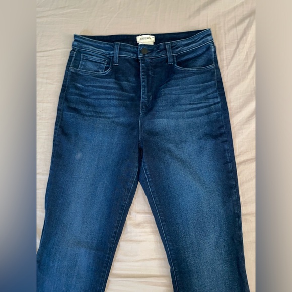 L’AGENCE Oriana High Rise Midnight Dark Wash Jeans Size 30 - Picture 5 of 11
